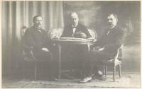 Johannes Eriksson, Julius Sundblom och Johan Jansson